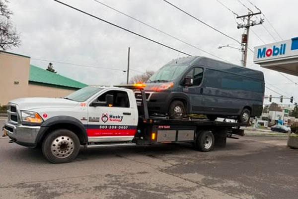 Flatbed towing in Portland, OR