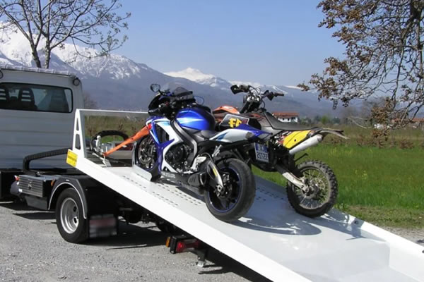 Motorcycle towing in Portland, OR